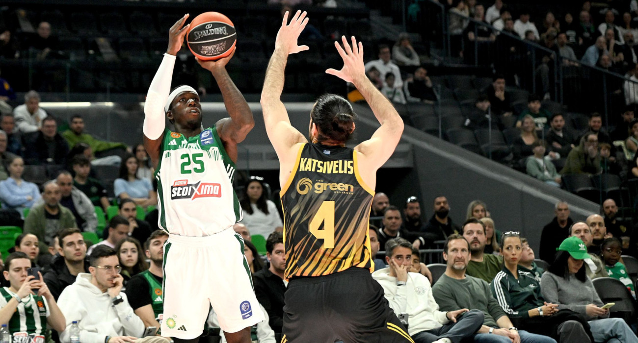 Ο Κέντρικ Ναν σταμάτησε στους 28 πόντους κόντρα στην ΑΕΚ / Πηγή: Β. Στόλης