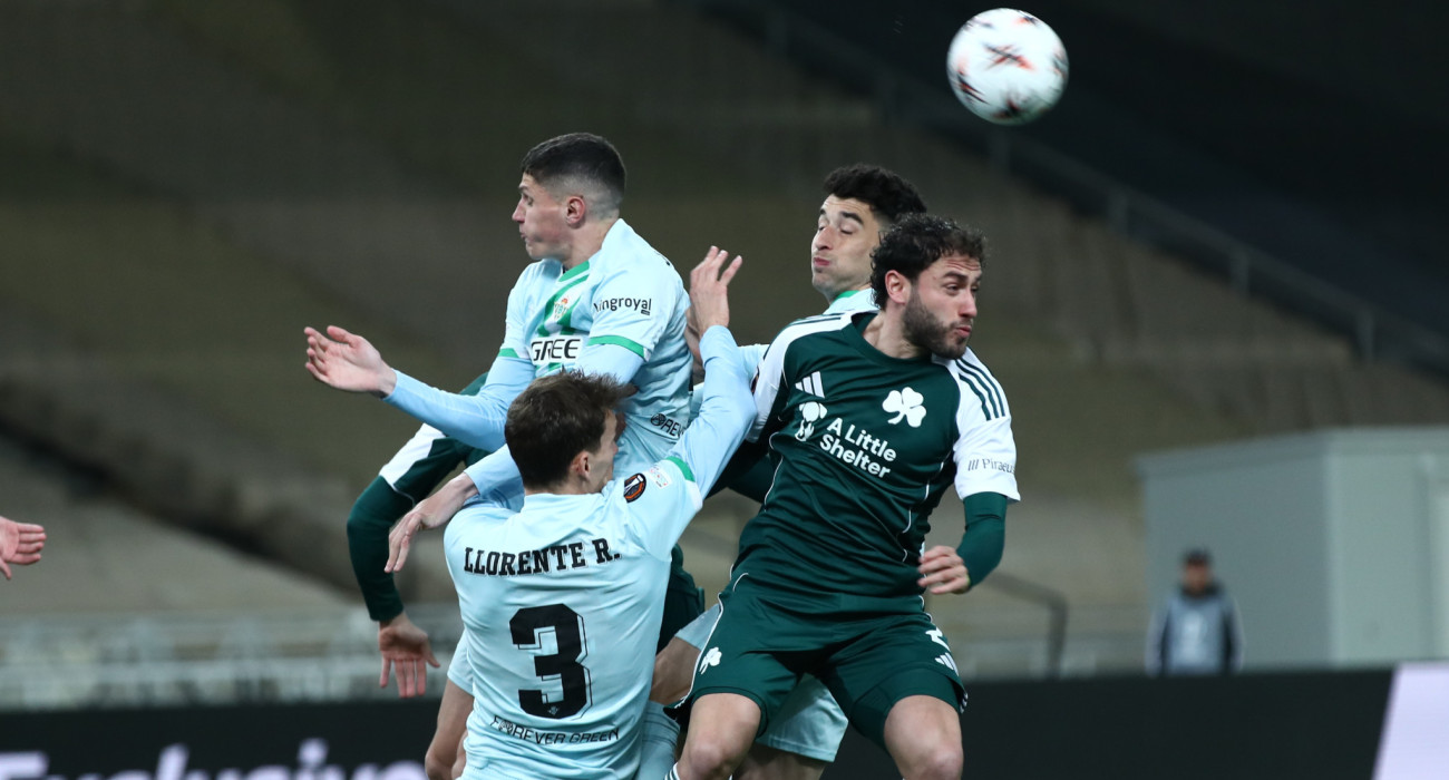 Στιγμιότυπο από τον πρώτο αγώνα του Παναθηναϊκού με την Μπέτις στο ΟΑΚΑ - ΠΗΓΗ: ΙΝΤΙΜΕ