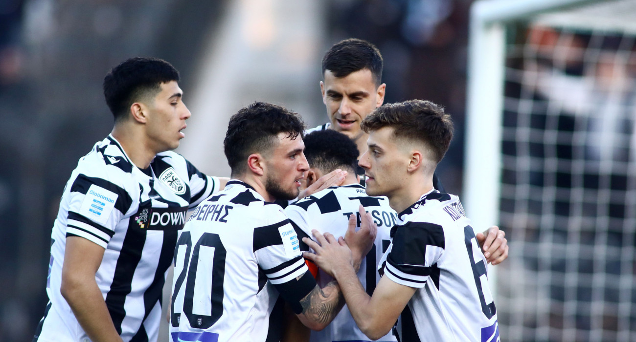 Ο ΠΑΟΚ ξεπέρασε άνετα το εμπόδιο του Λεβαδειακού στην Τούμπα / Πηγή: Intime