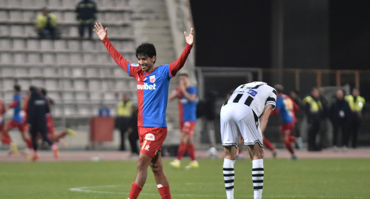 Ο Βόλος με ανατροπή έριξε τον ΠΑΟΚ στην 3η θέση και μπήκε στην οκτάδα / Πηγή: Eurokinissi