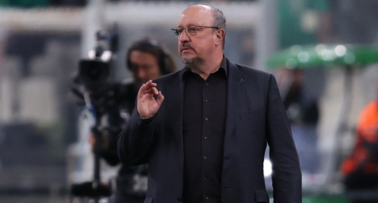 Ο Ράφα Μπενίτεθ σε στιγμιότυπο από τον αγώνα του Παναθηναϊκού με την Μπέτις - ΠΗΓΗ: ΙΝΤΙΜΕ