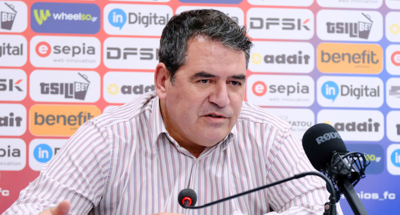 Ο Κώστας Ρούπτσος, όπως αναμενόταν, ξεκινά τον σχεδιασμό του Πανιωνίου χωρίς συμπαίκτη / Πηγή: Intim