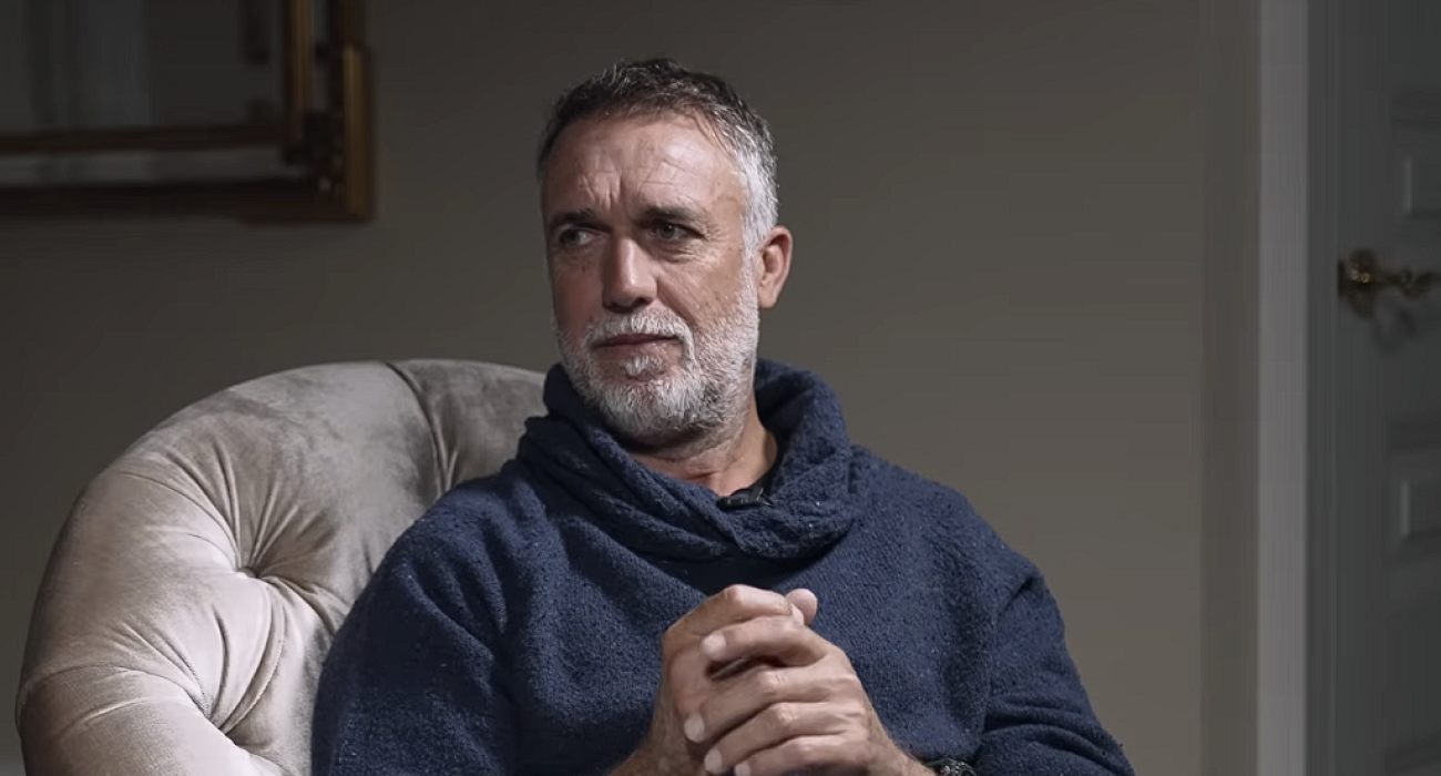 Ο Γκάμπριελ Μπατιστούτα κατά την διάρκεια συνέντευξης του / Screenshot