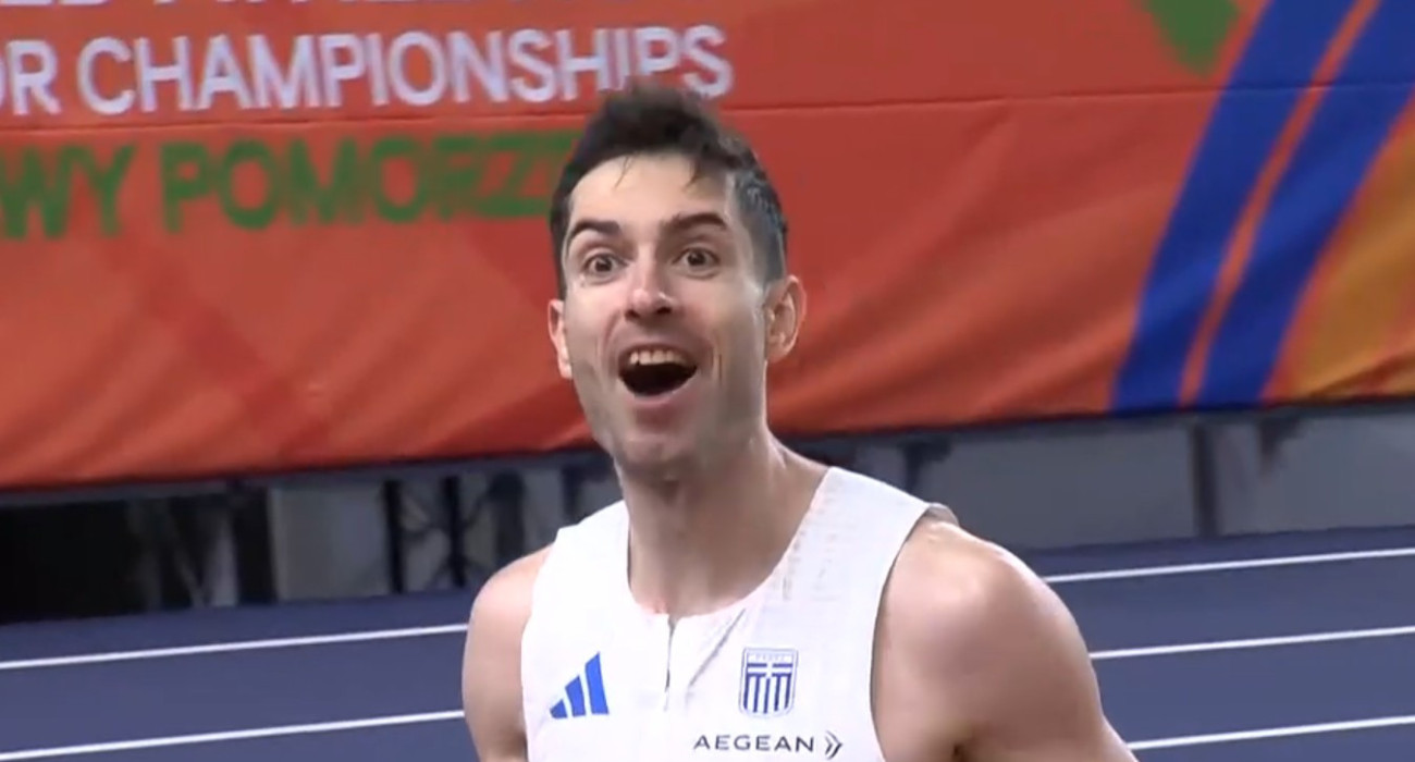 Η αντίδραση του Τεντόγλου στην πρώτη του προσπάθεια στο Παγκόσμιο κλειστού (video)