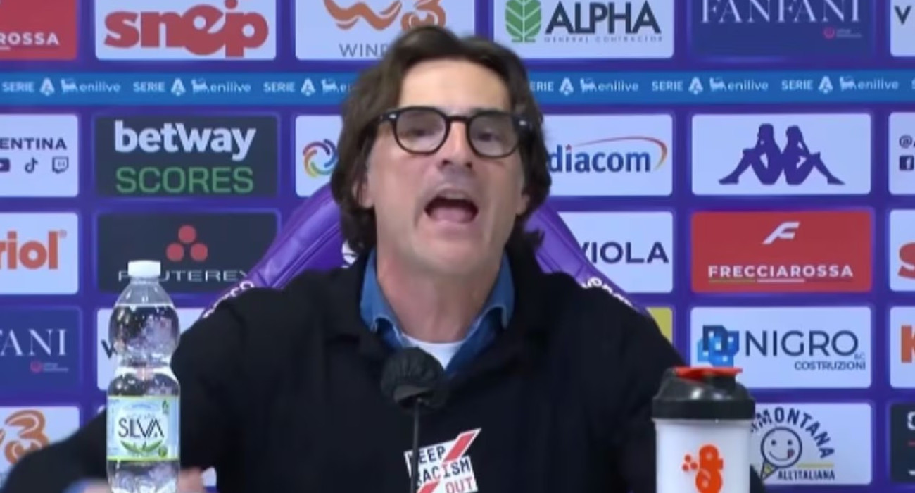 Ο προπονητής της Φιορεντίνα, Πάολο Βανόλι / Screenshot