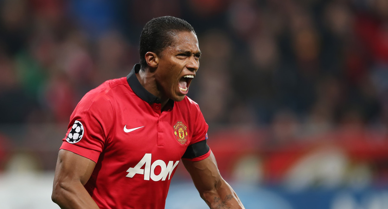 Ο Αντόνιο Βαλέντσια με την φανέλα της Μάντσεστερ Γιουνάιτεντ / Πηγή: Intime