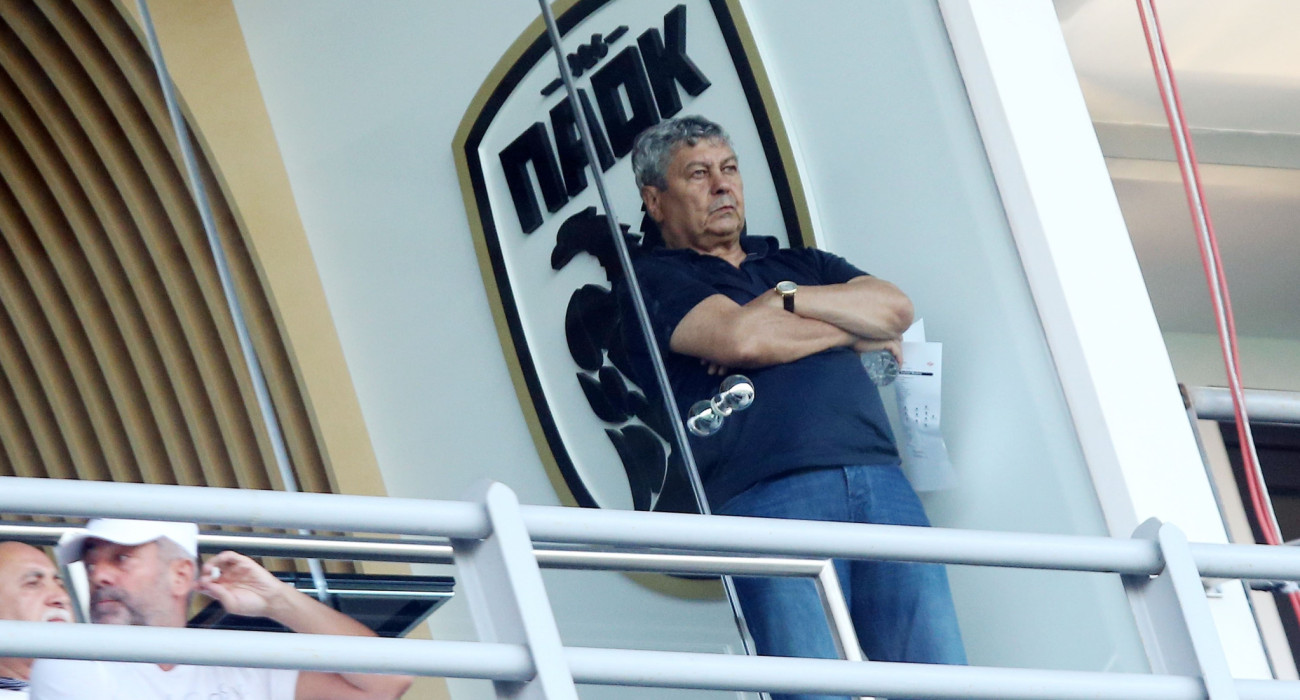 Ο Μιρτσέα Λουτσέσκου στην Τούμπα/INTIME