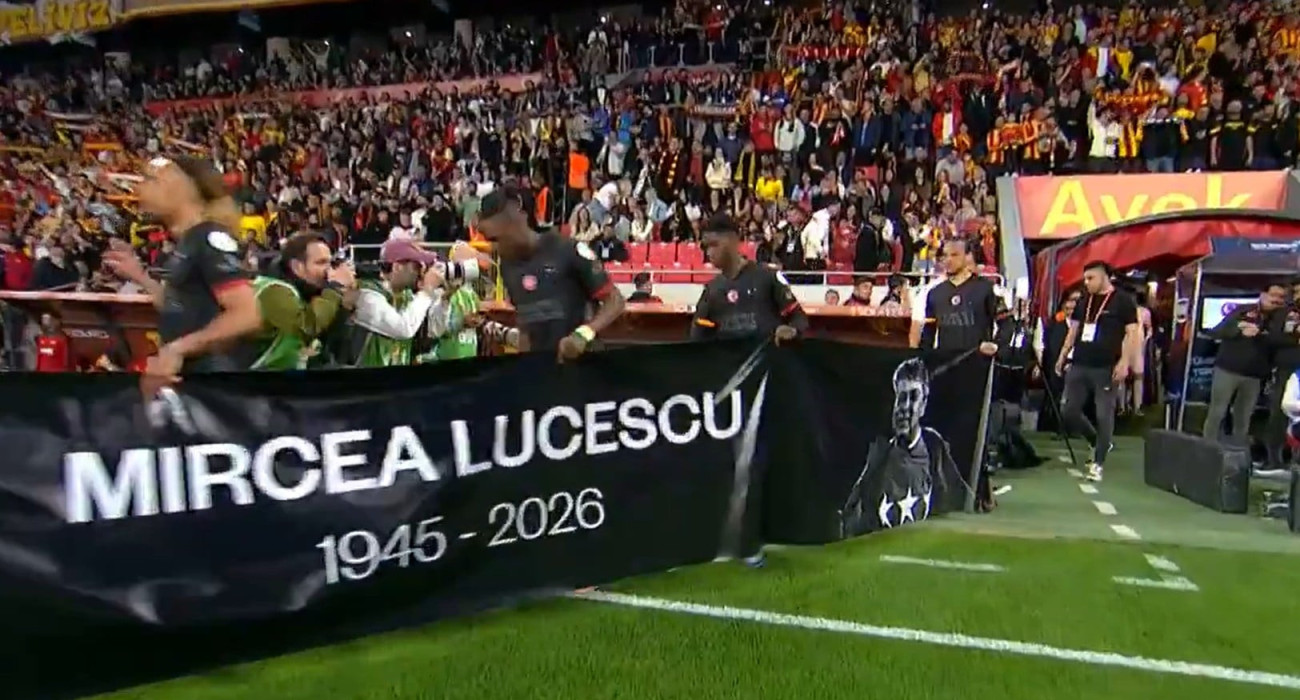 Η Γαλατασαράι τιμά τη μνήμη του Λουτσέσκου/screenshot