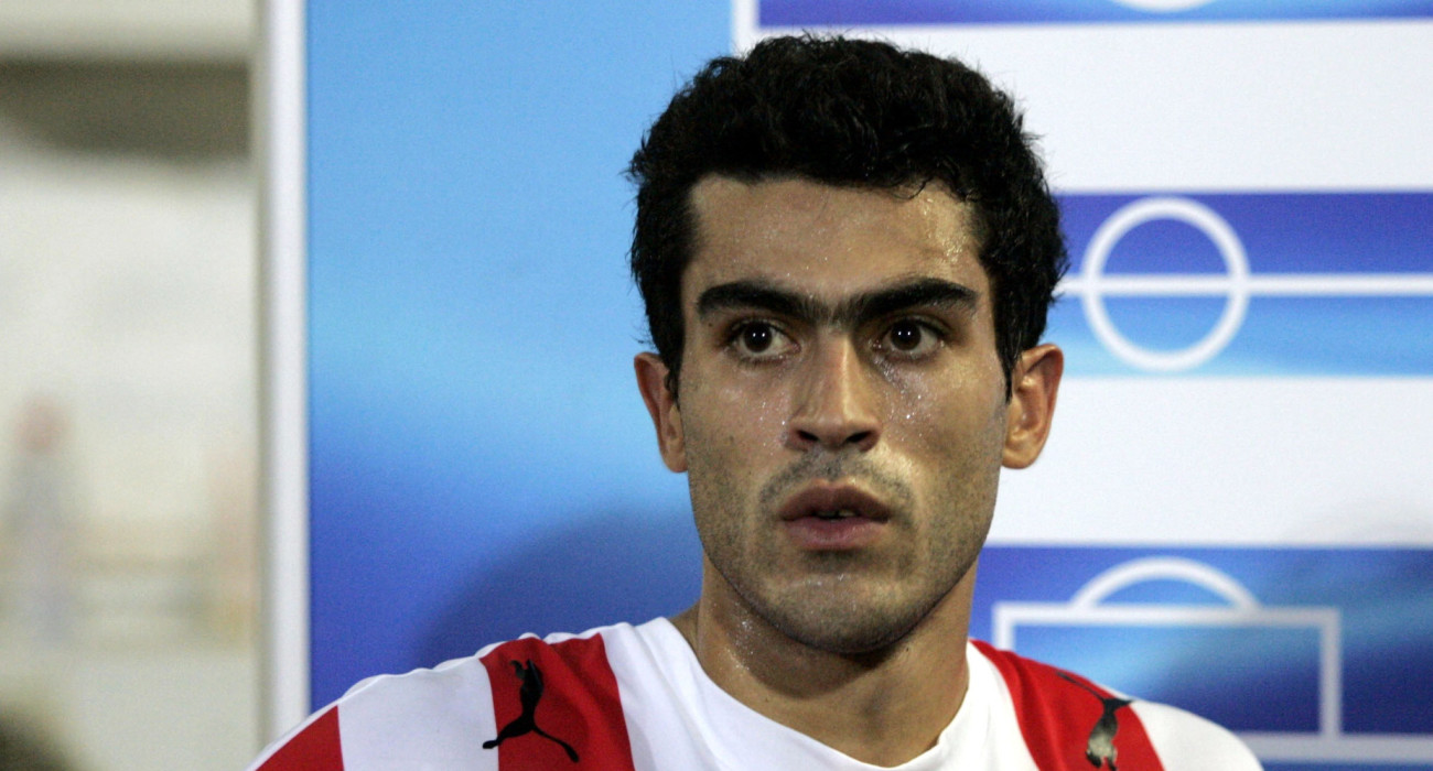 Ο Νέρι Καστίγιο με την φανέλα του Ολυμπιακού / Πηγή; Eurokinissi