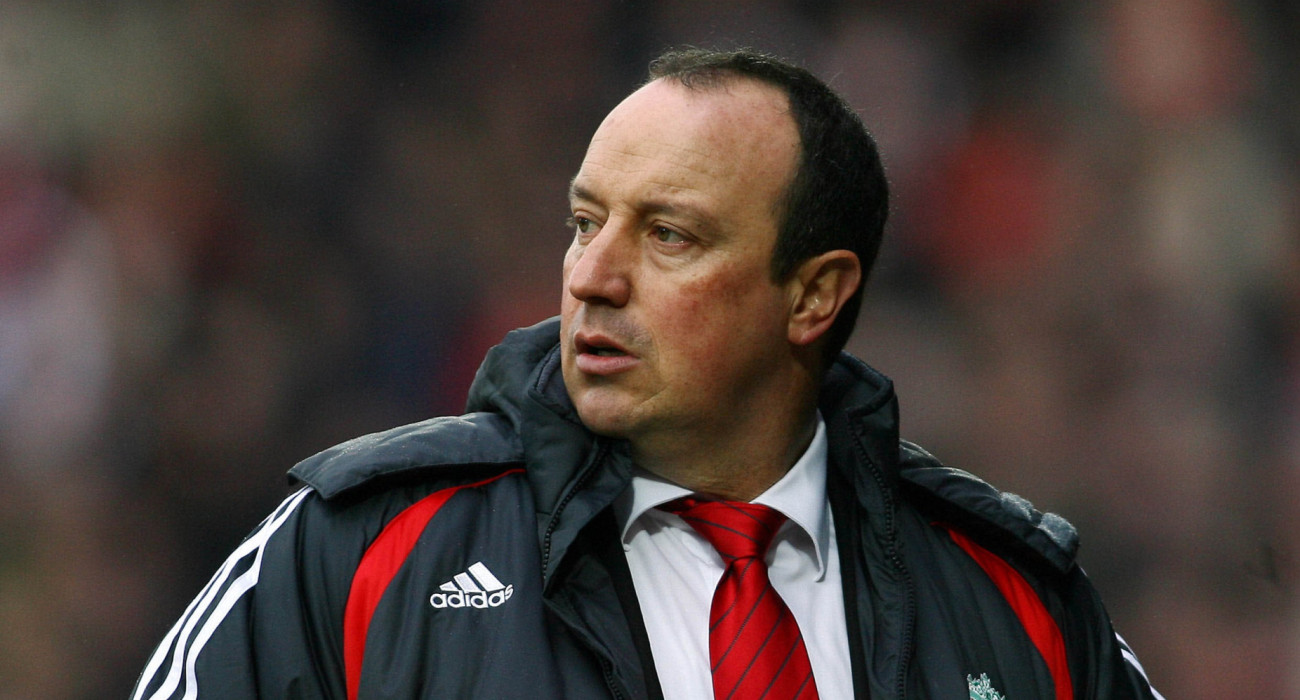 Ο Ράφα Μπενίτεθ στον πάγκο της Λίβερπουλ/Eurokinissi