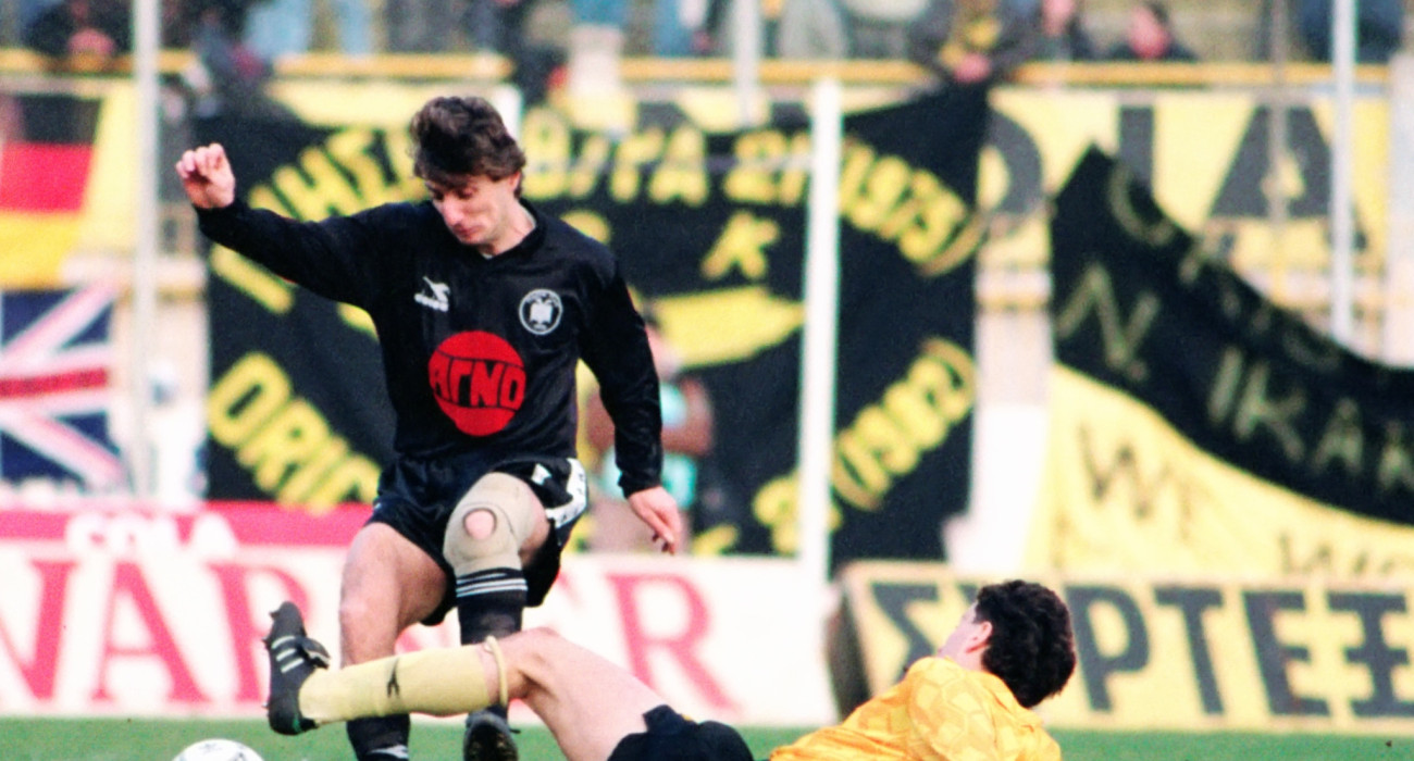 Ο Στέφανος Μπορμπόκης σε αγώνα του ΠΑΟΚ / Πηγή: Intime