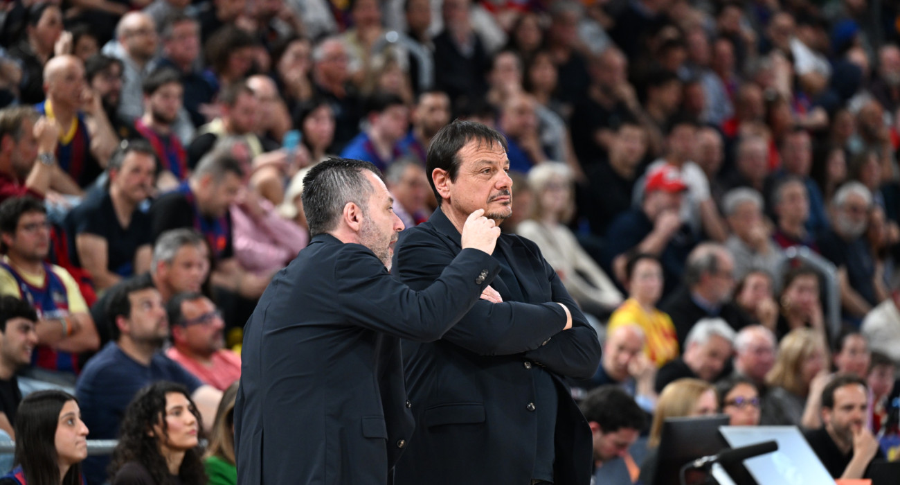 Ο Εργκίν Αταμάν στη σαρωτική νίκη του Παναθηναϊκού στη Βαρκελώνη, Πηγή: Vaggelis Stolis