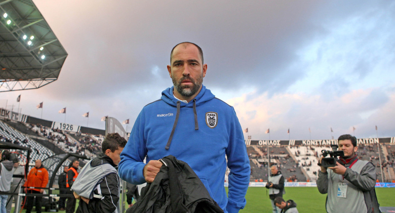 Ο Ιγκός Τούντορ ως προπονητής του ΠΑΟΚ μετά από ένα αποτυχημένο αποτέλεσμα της σεζόν 2015-16 / Πηγή: Eurokinissi