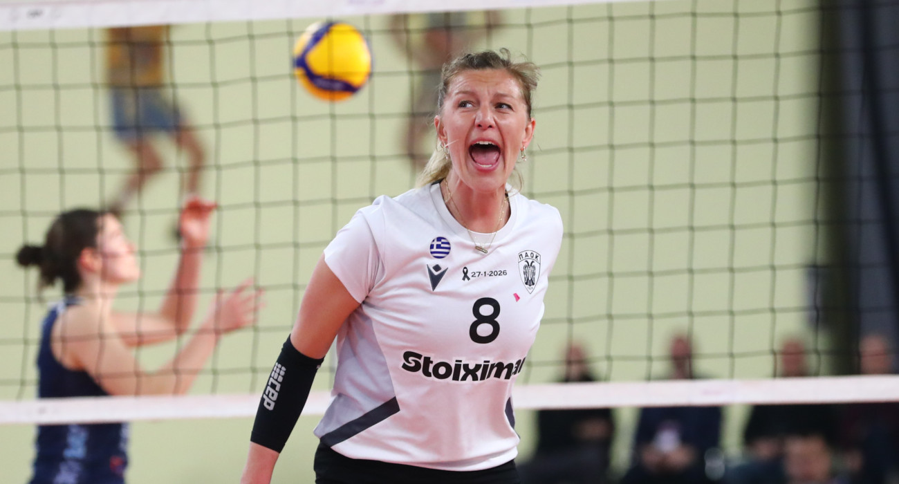 Η Ίλκα Βαν ντε Βίβερ σε αγώνα του ΠΑΟΚ / Πηγή: Intime