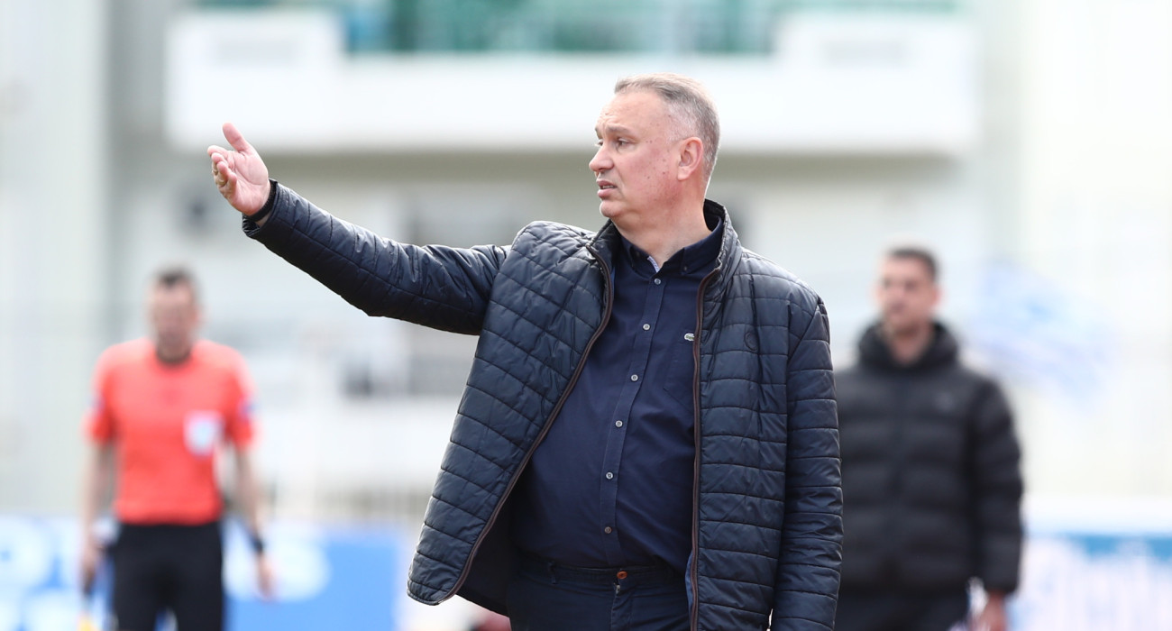 Ο Μιχάλης Γρηγορίου στο Λεβαδειακός-Άρης / Πηγή: Intime