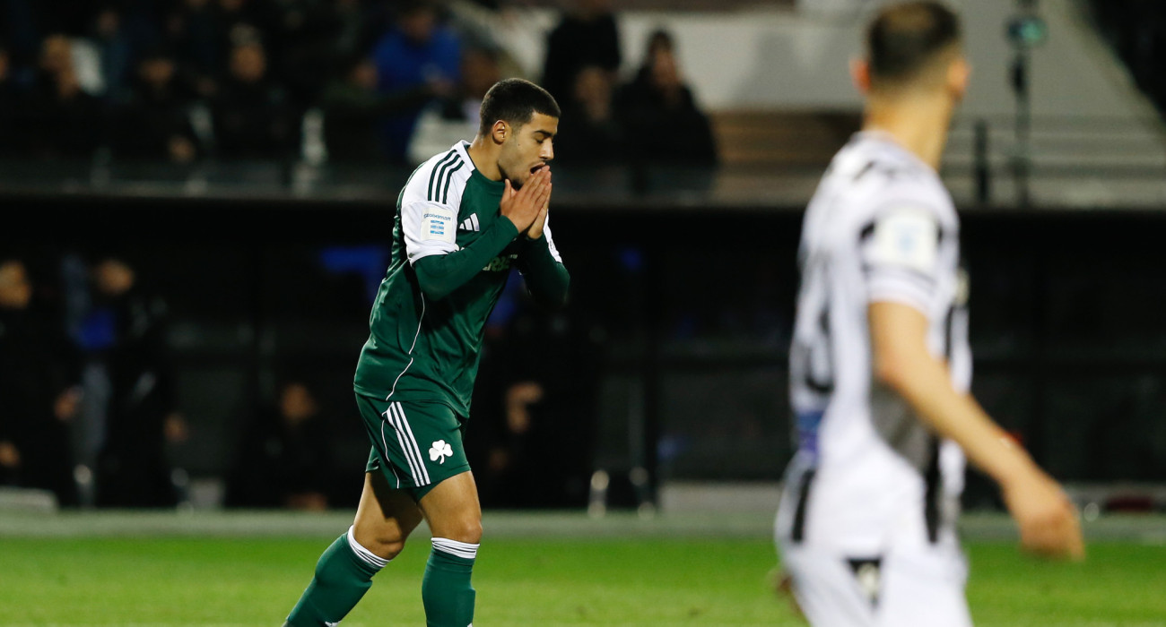 Ο Ζαρουρί στη μεγάλη ευκαιρία του Παναθηναϊκού στην Τούμπα / Πηγή: InTime