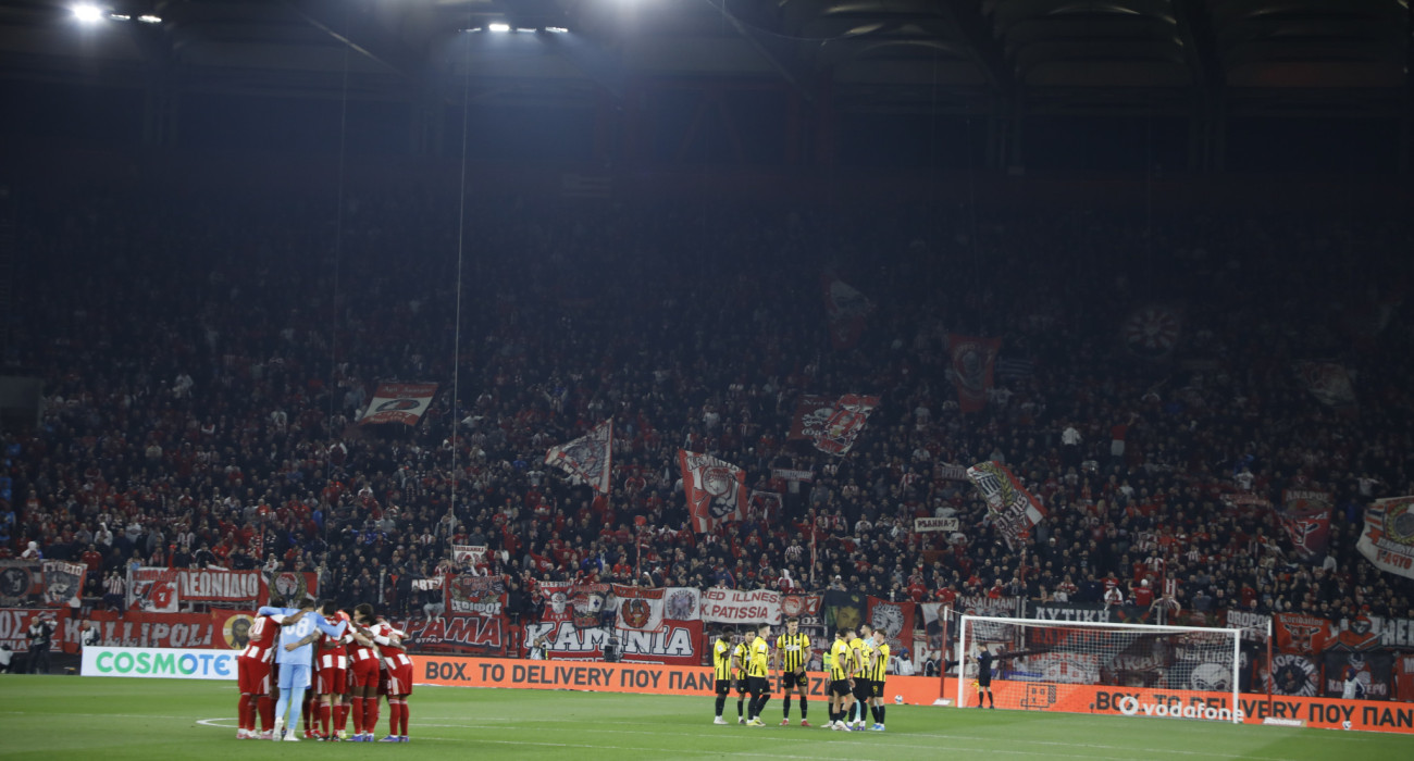 Κατάμεστο το «Γ. Καραϊσκάκης» για το Ολυμπιακός-ΑΕΚ / Πηγή: Intime