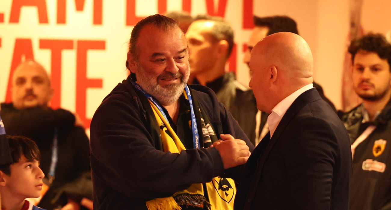 Ο Μάριος Ηλιόπουλος με τον Μάρκο Νίκολιτς /Πηγή: Intime