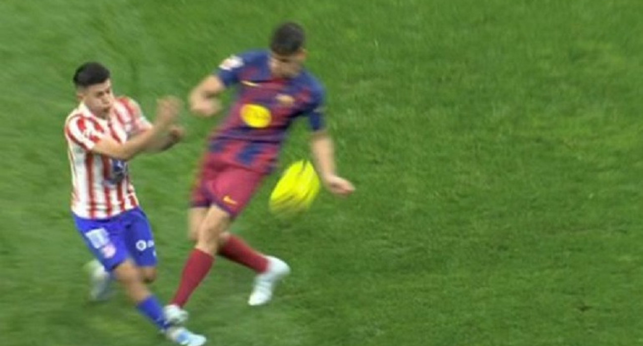 Το μαρκάρισμα του Μαρτίν της Μπαρτσελόνα που δεν τιμωρήθηκε / Screenshot