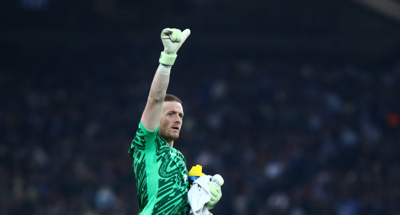 Ο Τζόρνταν Πίκφορντ δέχτηκε γκολ μετά από 922 λεπτά αγώνα / Πηγή: Eurokinissi