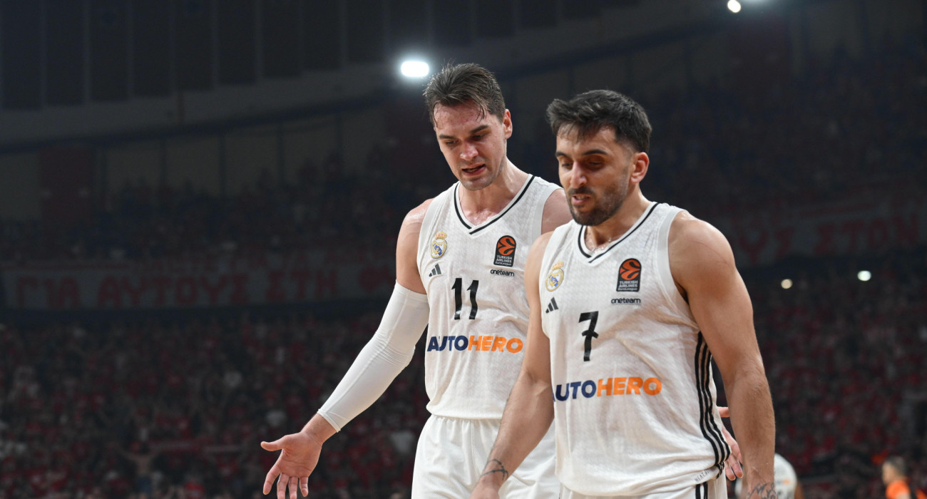 Ο Μάριο Χεζόνια και ο Φακούντο Καμπάτσο με τη φανέλα της Ρεάλ Μαδρίτης / πηγή: eurokinissi