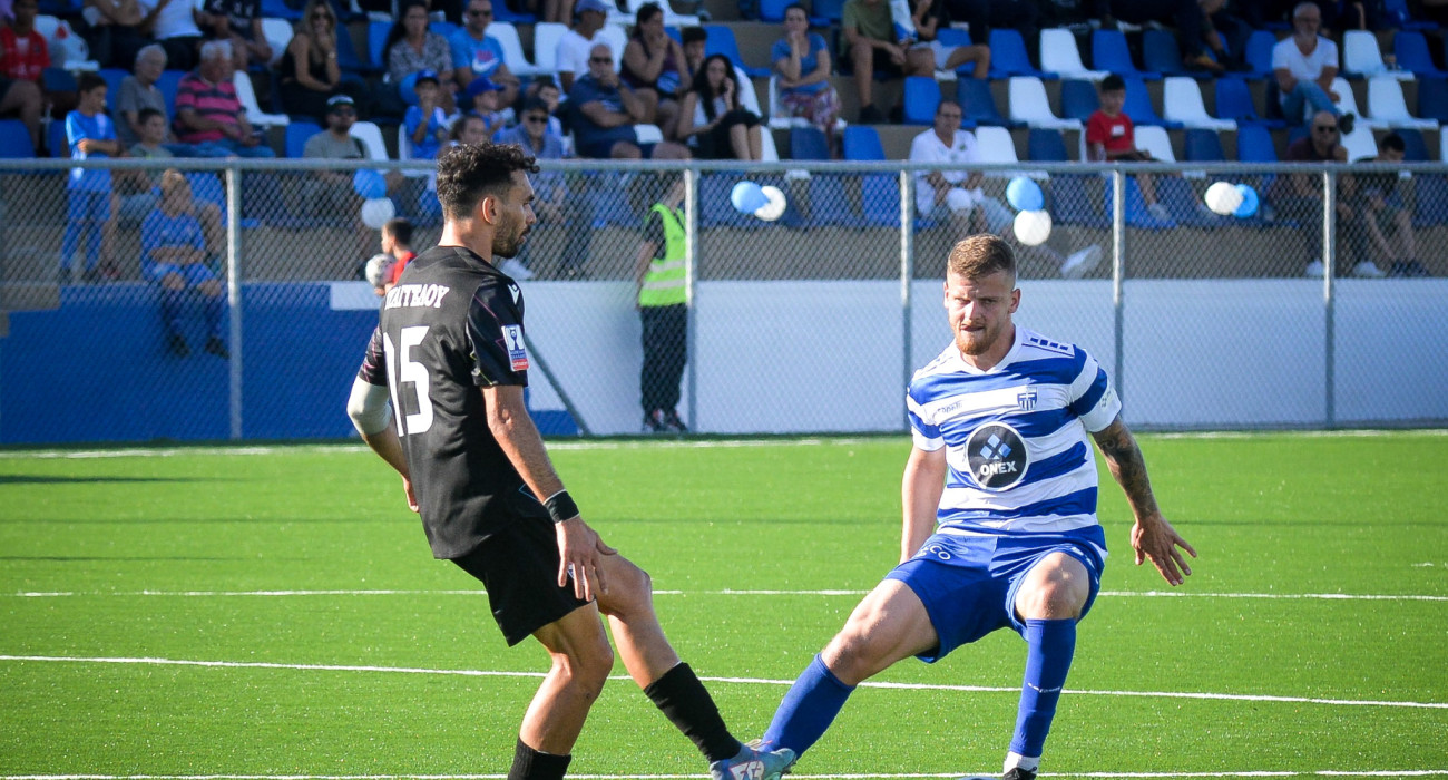 Στιγμιότυπο από την αναμέτρηση Αιγάλεω - Ελλάς Σύρου / Πηγή: Eurokinissi