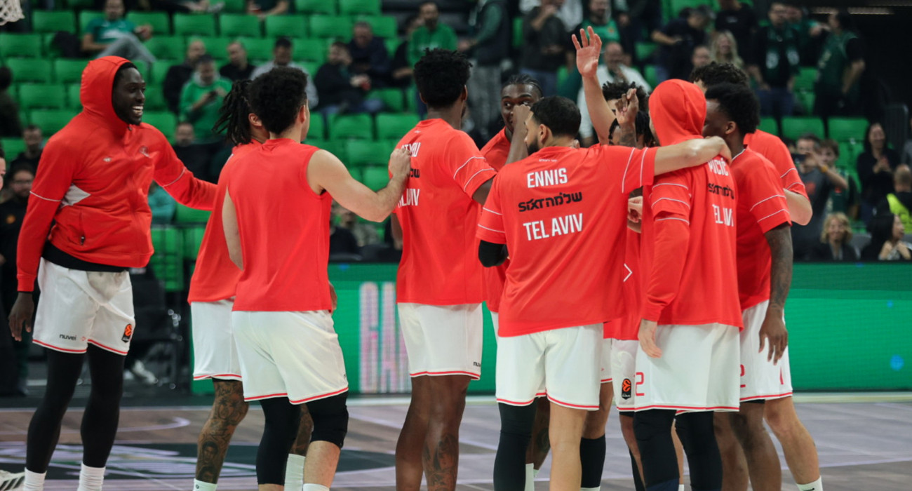 Οι παίκτες της Χάποελ Τελ Αβίβ/Πηγή: Eurokinissi