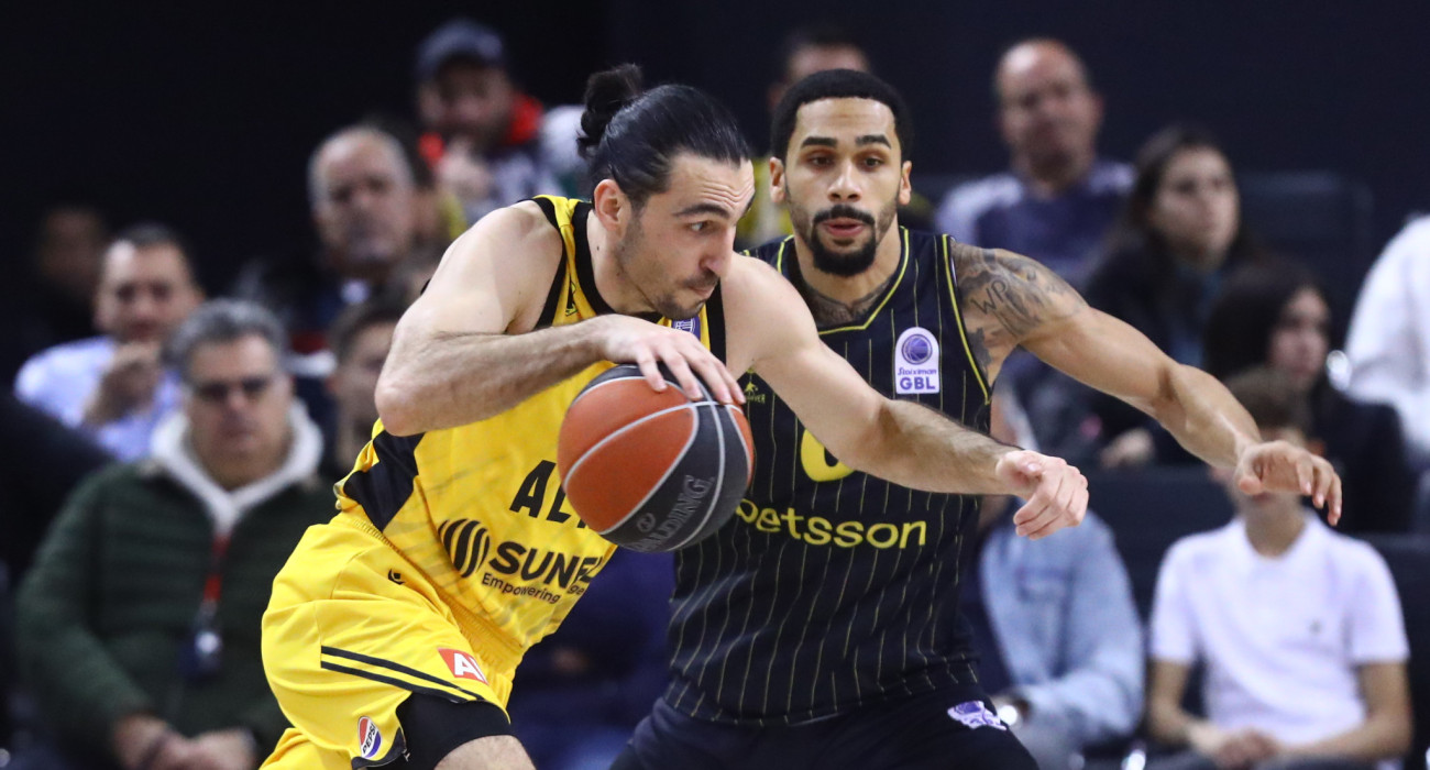 Στιγμιότυπο της αναμέτρησης ΑΕΚ-Άρης / Πηγή: Eurokinissi