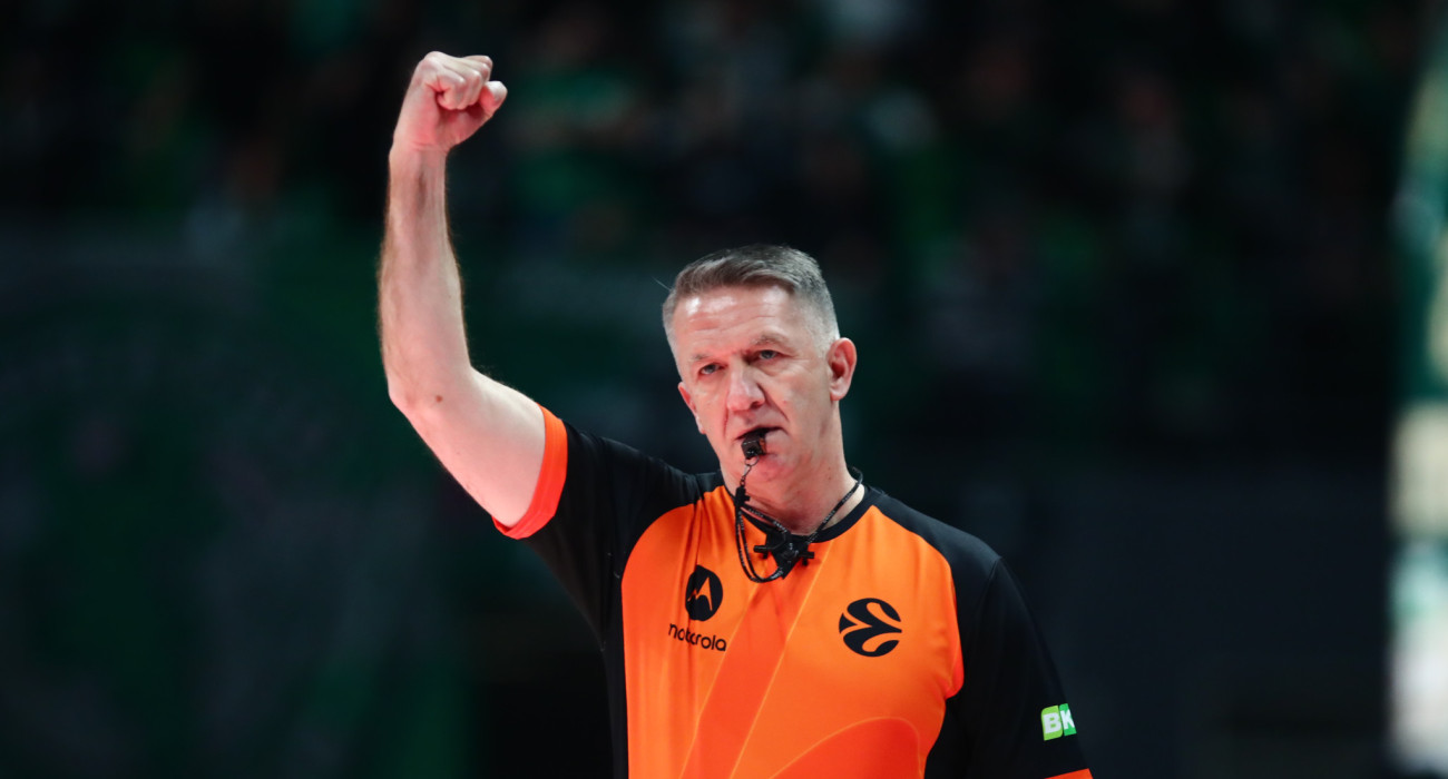 Ο Σρέτεν Ράντοβιτς, ρέφερι της EuroLeague / Πηγή: Eurokinissi