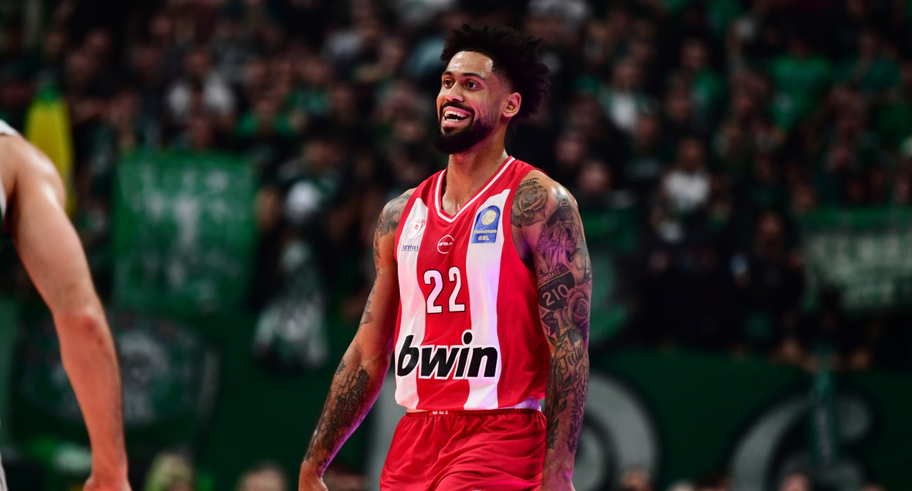 Ο Ντόρσεϊ πέτυχε 18 πόντους στο πρώτο δεκάλεπτο κόντρα στον Παναθηναϊκό/Πηγή: Eurokinissi