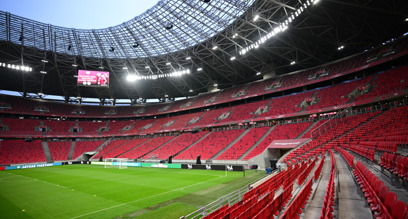 Η εντυπωσιακή Puskas Arena που θα παίξει η Εθνική Ελλάδας κόντρα στην Ουγγαρία / Πηγή: Eurokinissi