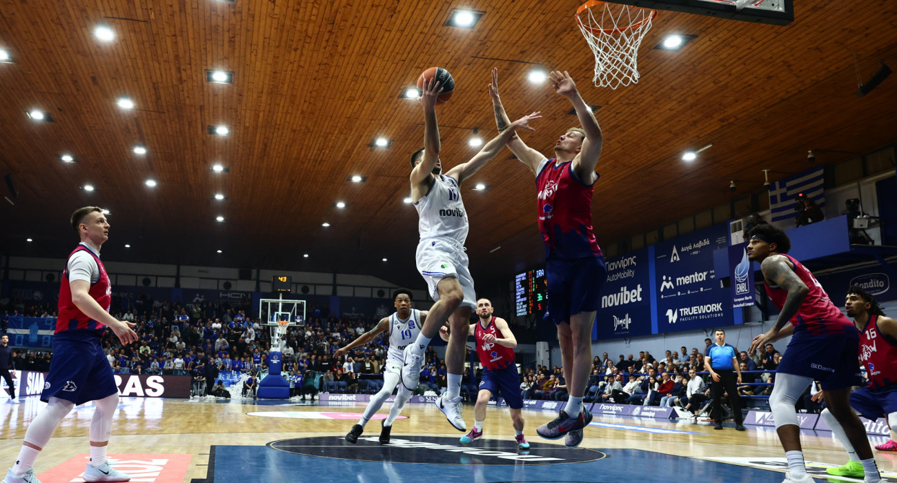 Στιγμιότυπο από το παιχνίδι του Ηρακλή στην ENBL, Πηγή: Eurokinissi