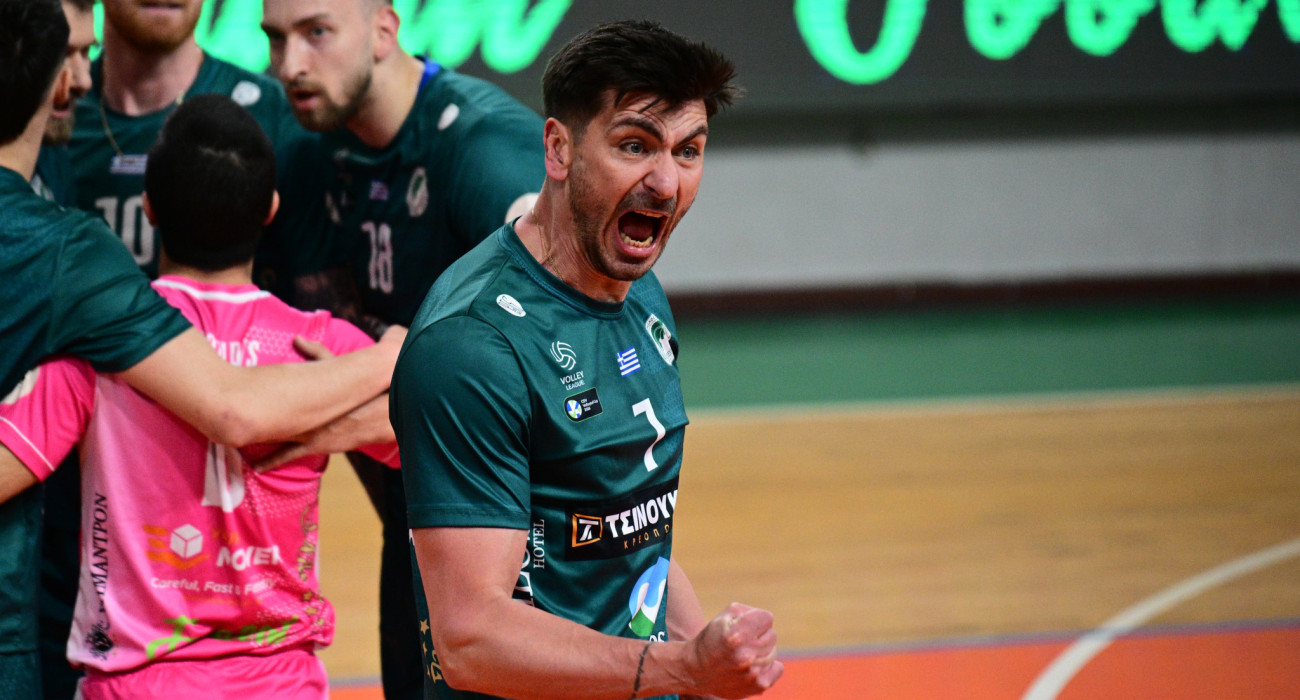 Πανηγυρισμός των παικτών του Μίλωνα στη μάχη με τον ΠΑΟΚ / Πηγή: Eurokiniss