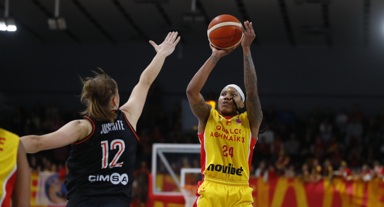 Στιγμιότυπο της αναμέτρησης Αθηναϊκός - Μερσίν / Πηγή: Eurokinissi