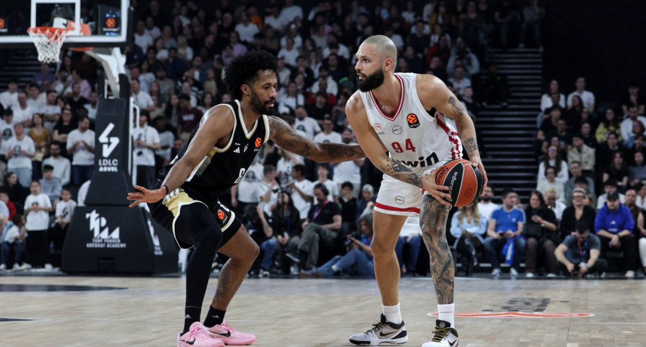 Στιγμιότυπο της αναμέτρησης Βιλερμπάν - Ολυμπιακός / Πηγή: Eurokinissi