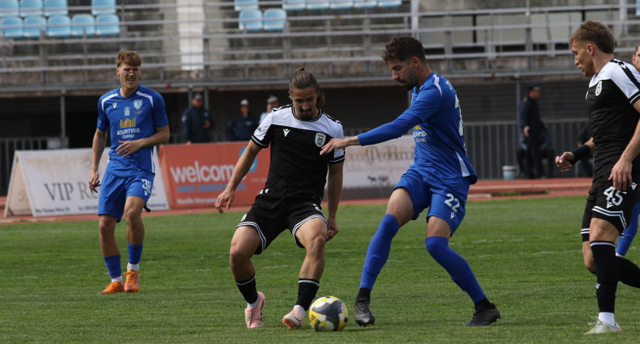 Στιγμιότυπο από το Καβάλα-ΠΑΟΚ Β / Πηγή: Eurokinissi