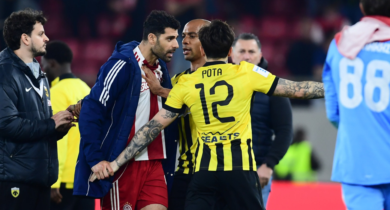 Ένταση με Ταρέμι και Ρότα στο Ολυμπιακός - ΑΕΚ / Πηγή: Intime