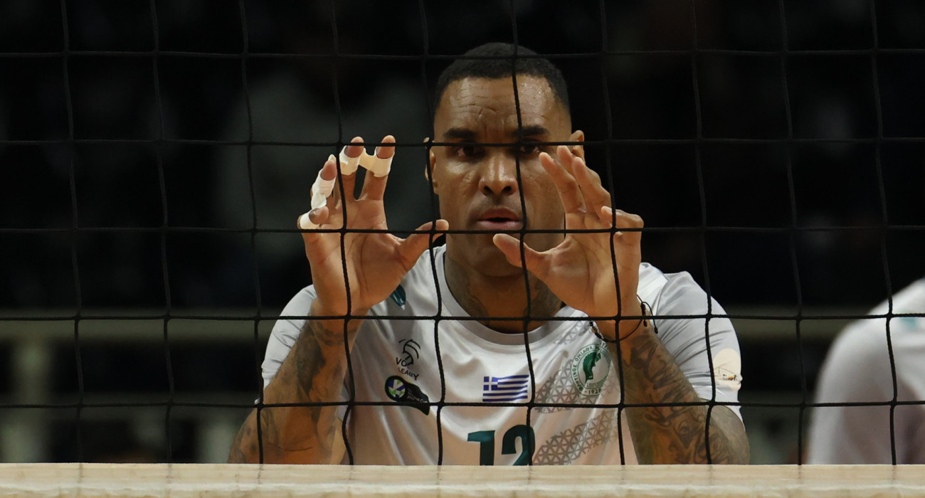 Ο Λίμπερμαν Αγκάμεζ στον αγώνα του Μίλωνα με τον ΠΑΟΚ / Πηγή: Intime