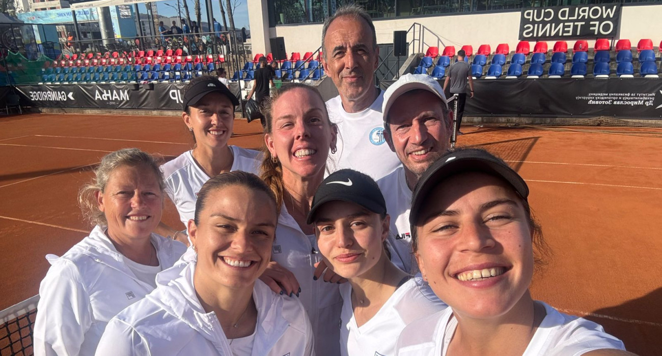 Η selfie της Εθνικής τένις γυναικών στη Βοσνία-Ερζεγοβίνη / Πηγή: ΕΦΟΑ