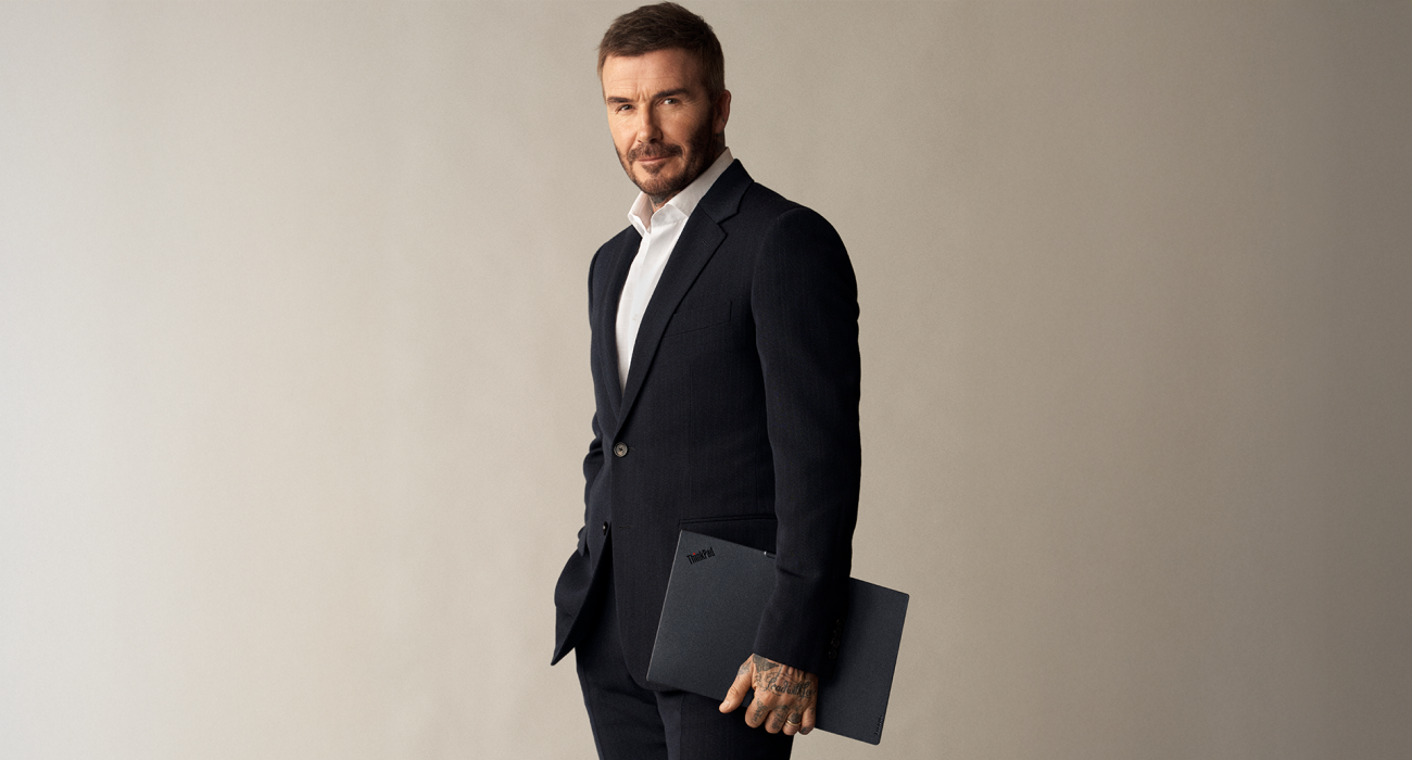 H Lenovo Ανακοινώνει Παγκόσμια Συνεργασία με τον David Beckham