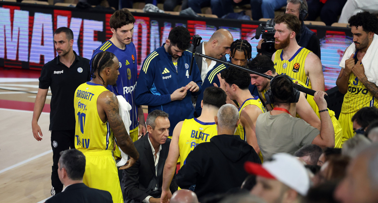 Η Μακάμπι Τελ Αβίβ/Photo by Alfonso Cannavacciuolo/Euroleague Basketball via Getty Images