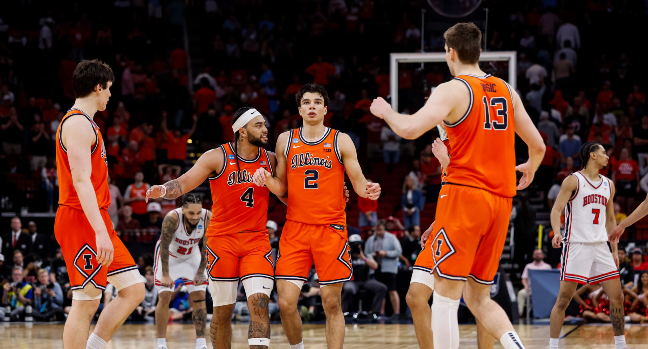 Η... Βαλκανική παρέα του Ιλινόις, με πρωταγωνιστή τον Αντρέι Στογιάκοβιτς, Πηγή: Logan Riely/NCAA Photos via Getty Images/Ideal Images