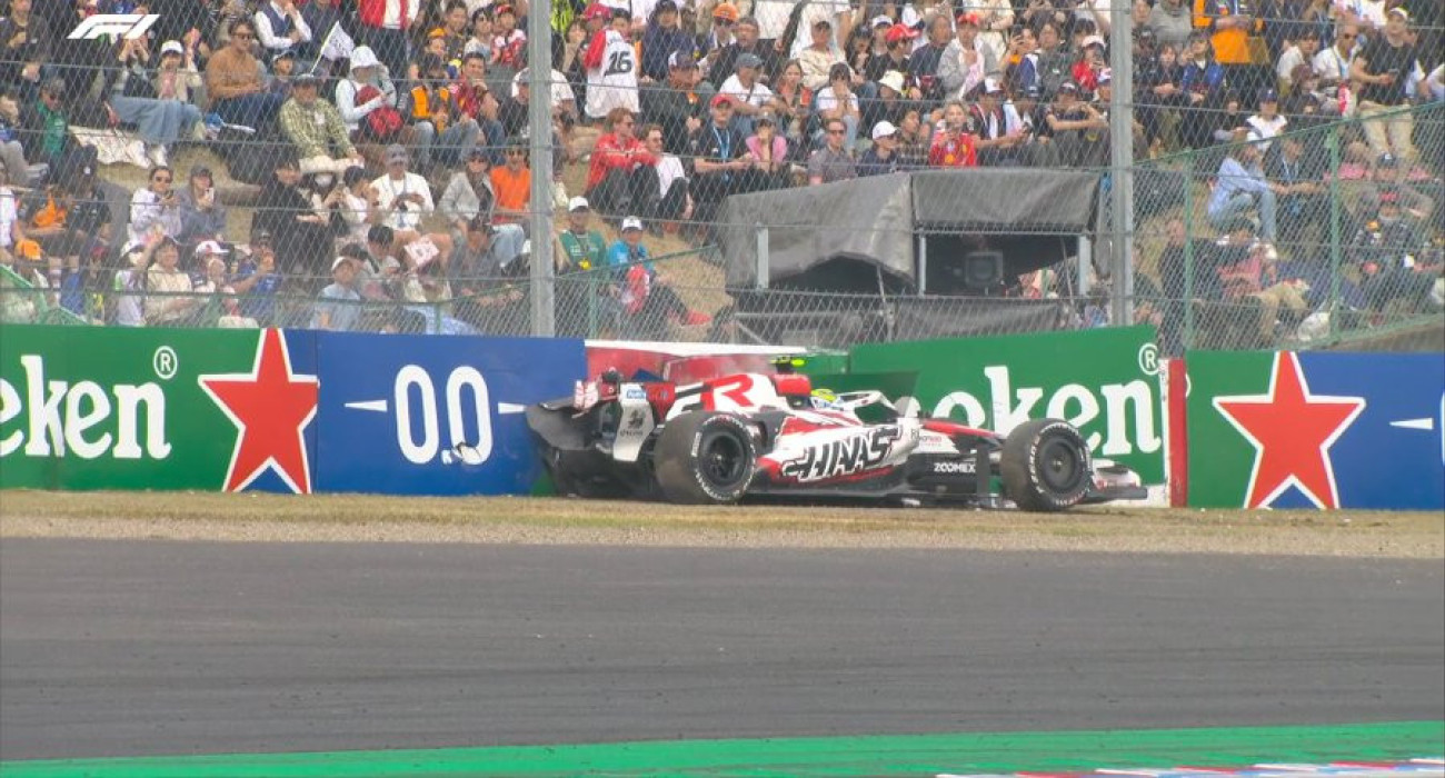 Το τρακάρισμα του Μπέρμαν στην Ιαπωνία/ @f1