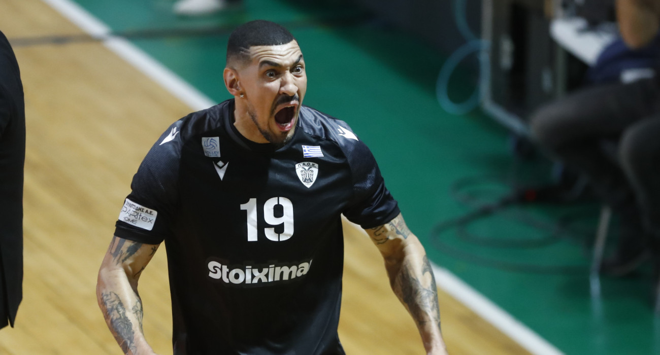 Ο Φερνάντο Ερνάντεζ στον  ημιτελικό του ΠΑΟΚ με τον Μίλωνα / Πηγή: Eurokinissi