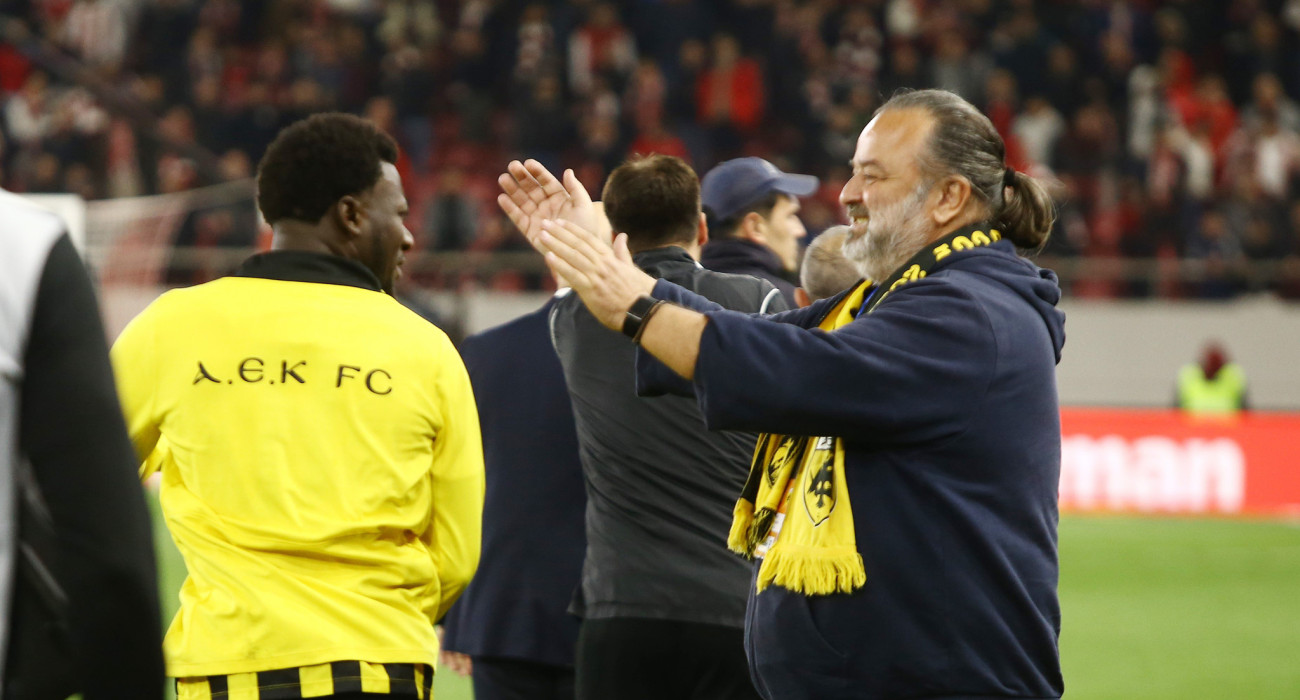 Ηλιόπουλος: «Υπήρχε επιμονή και πίστη για αυτό η ΑΕΚ είναι τόσο μπροστά»