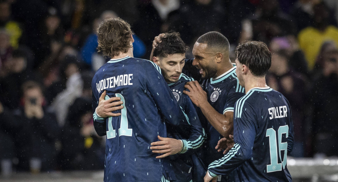 Oι πανηγυρισμοί των Γερμανών/ Πηγή: Imago