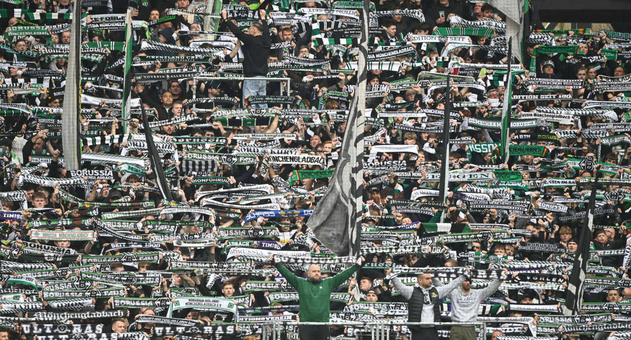 Οι οπαδοί της Γκλάντμπαχ / Πηγή: Imago