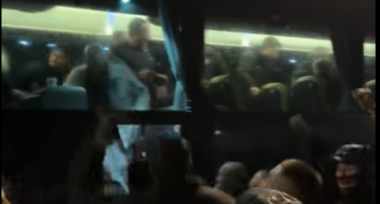 Χαμός μέσα στη βροχή: Η υποδοχή των οπαδών της Παρτιζάν στους θριαμβευτές του ντέρμπι (video)