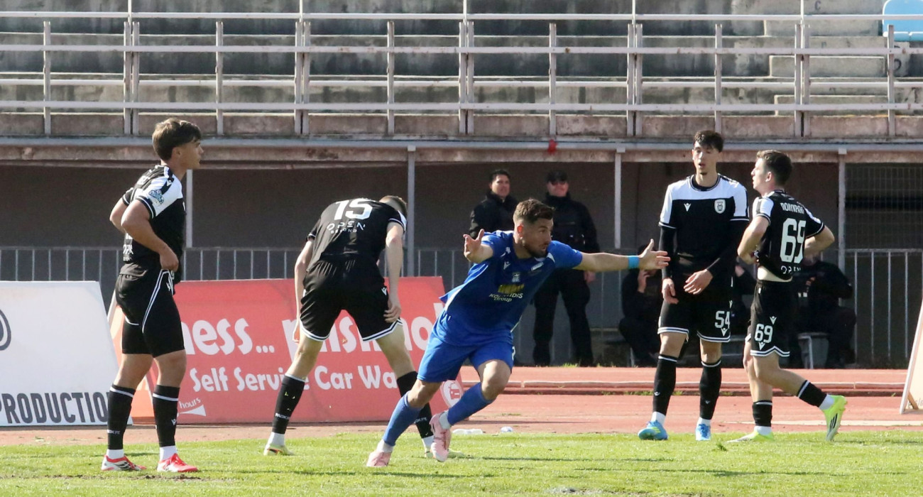 Ο Ρόβας έδωσε το έναυσμα για την ανατροπή της Καβάλας απέναντι στον ΠΑΟΚ Β / Πηγή: Intime