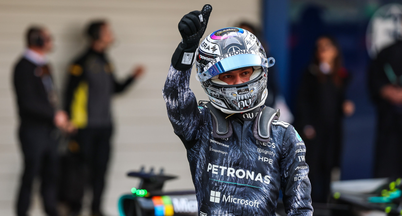 Ο Κίμι Αντονέλι πανηγύρισε τη νίκη και στη Σουζούκα/Πηγή: Getty Images